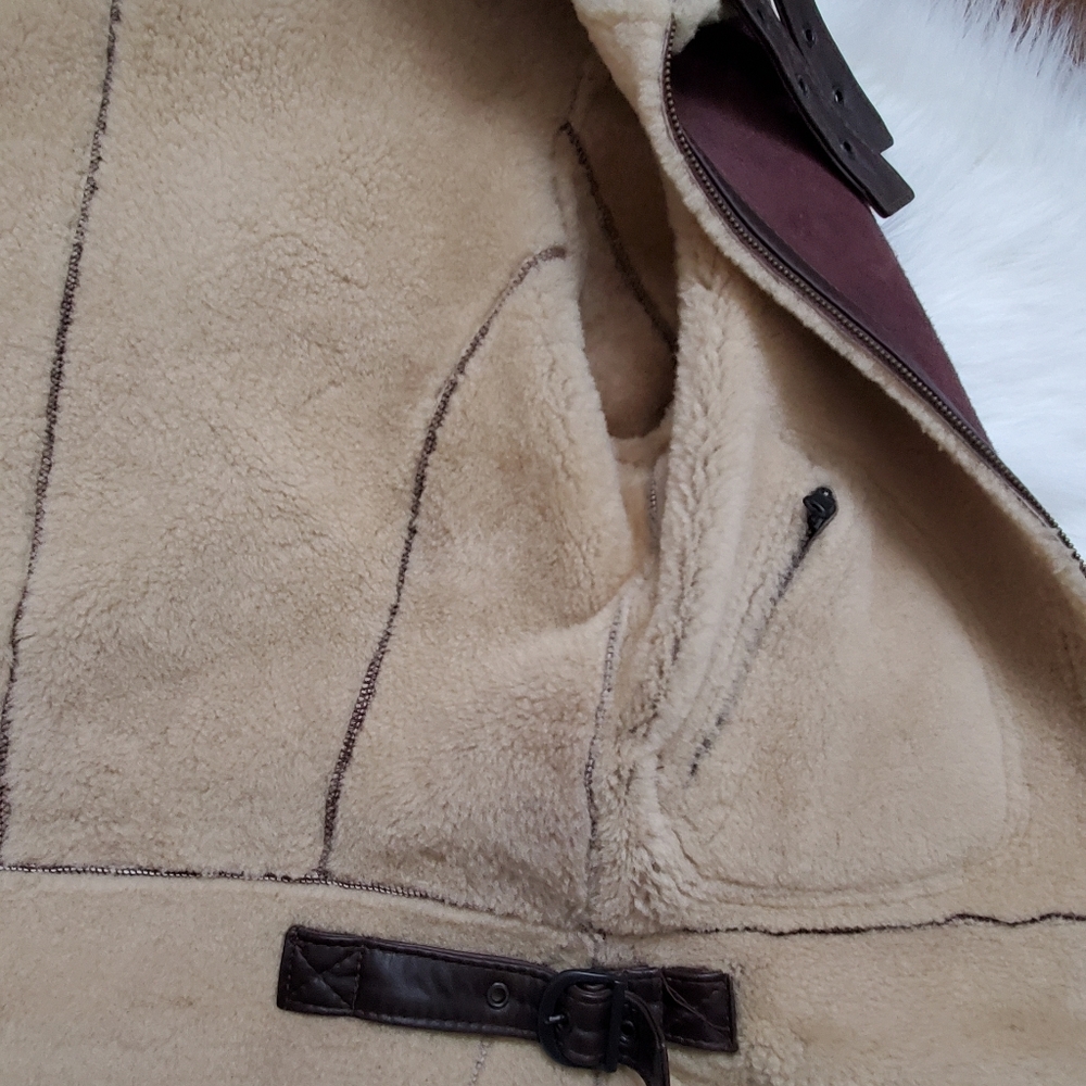 RM2 Shearling reversible jacket - Picture 12 of 15
